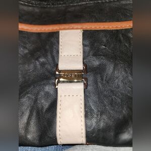 Preowned Rosetti black and tan crossbody‎